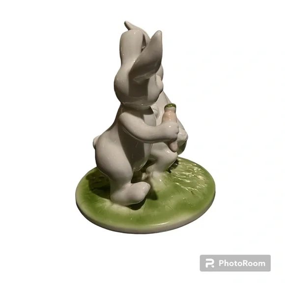 Fitz and Floyd MCMLXXX 1970’s vintage Albino Bunnies. - Picture 5 of 6